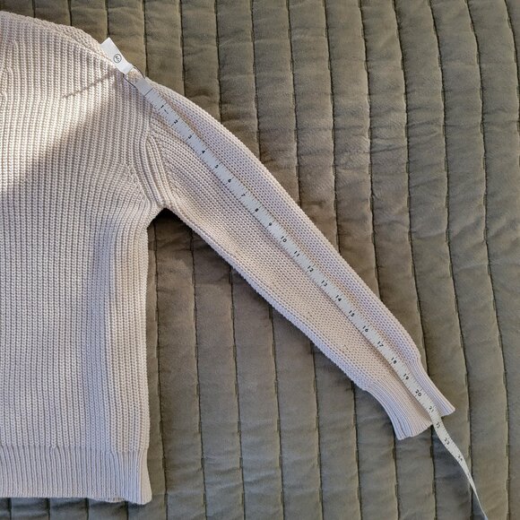 JENNI KAYNE Cotton Cocoon Cardigan Ivory XS - Picture 14 of 14